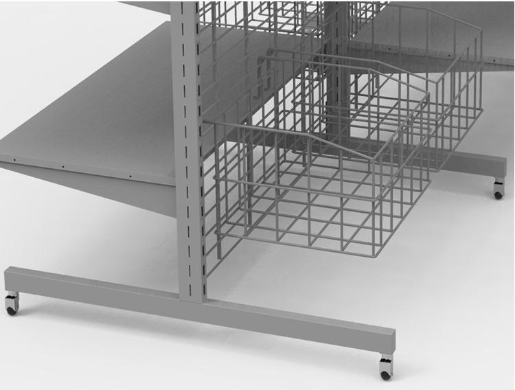 Metal Wire Mesh Display Rack